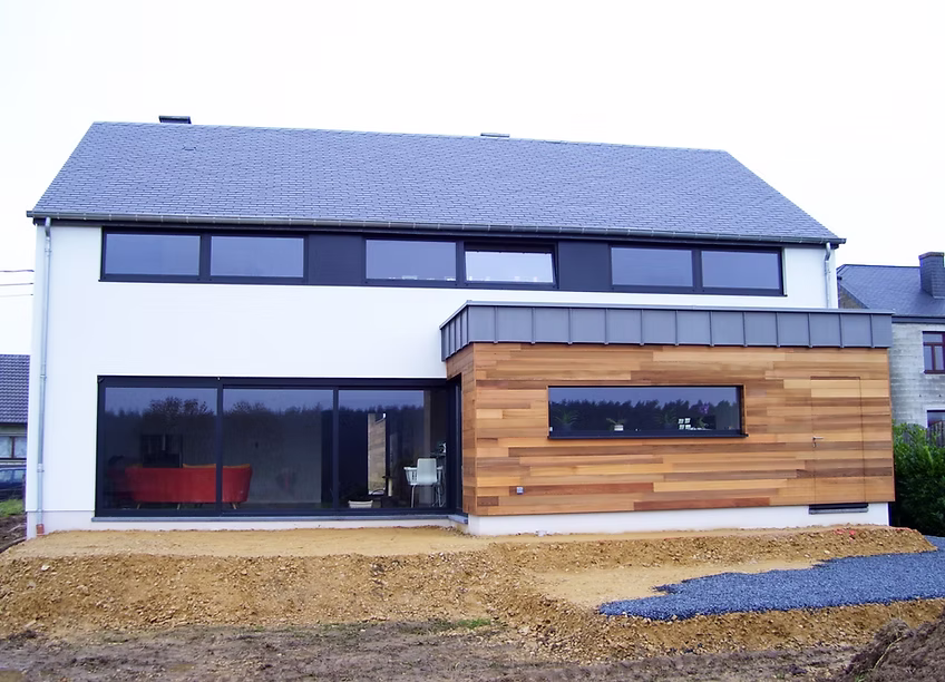maison châssis alu